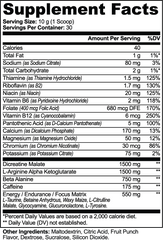 Nitric Shock Pre-Workout Powder (Fruit Punch)
