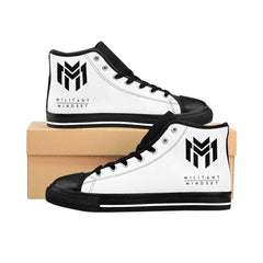 High-Top Sneakers — Militant Mindset Logo Classic