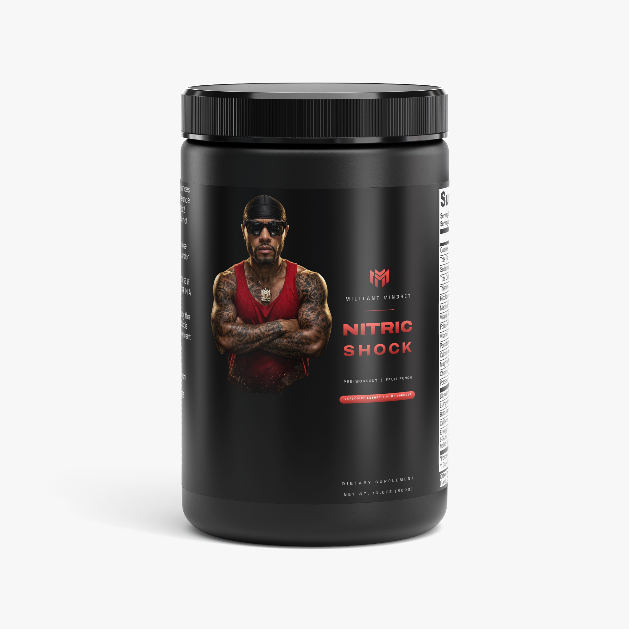 Nitric Shock Pre-Workout Powder (Fruit Punch)