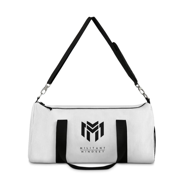Militant Mindset Logo Duffel Bag — Athletic Gym Travel Bag