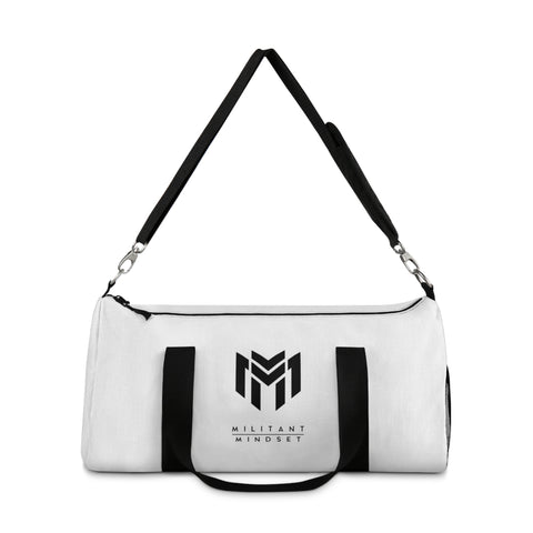 Militant Mindset Logo Duffel Bag — Athletic Gym Travel Bag