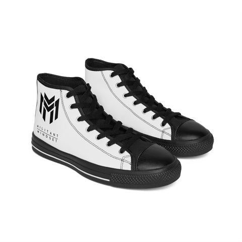 High-Top Sneakers — Militant Mindset Logo Classic