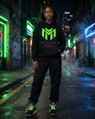 Militant Mami Hoodie - Neon Logo