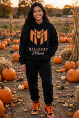 Militant Mami Hoodie - Halloween Tri-Color (Black)