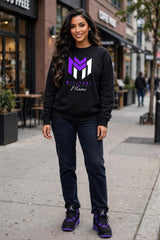 Model wearing this Militant Mami design