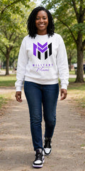 Model wearing this Militant Mami design
