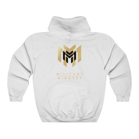 Gold Boxing Gloves Hooded Sweatshirt