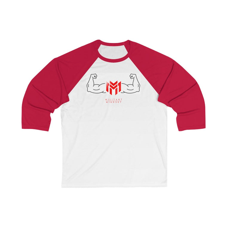 Militant Muscle 3/4 Sleeve Baseball Tee