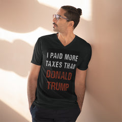 I Paid More Taxes Than Trump V Neck