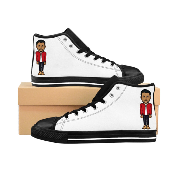 Men's Emoji High-top Sneakers