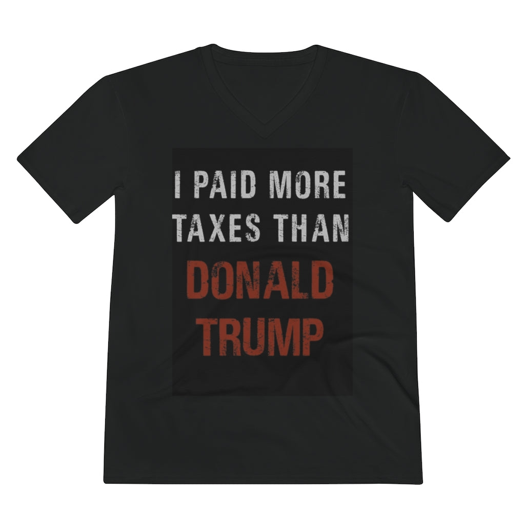 I Paid More Taxes Than Trump V Neck